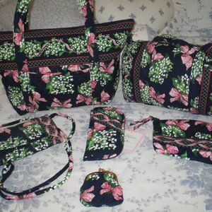 Vera Bradley Return To Happiness 6 Pc Vintage Lot